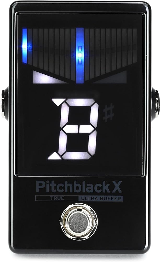 ギター KORG Pitchblack X tuner Amazon.com: Korg Pitchblack X Chromatic Guitar Pedal Tuner w